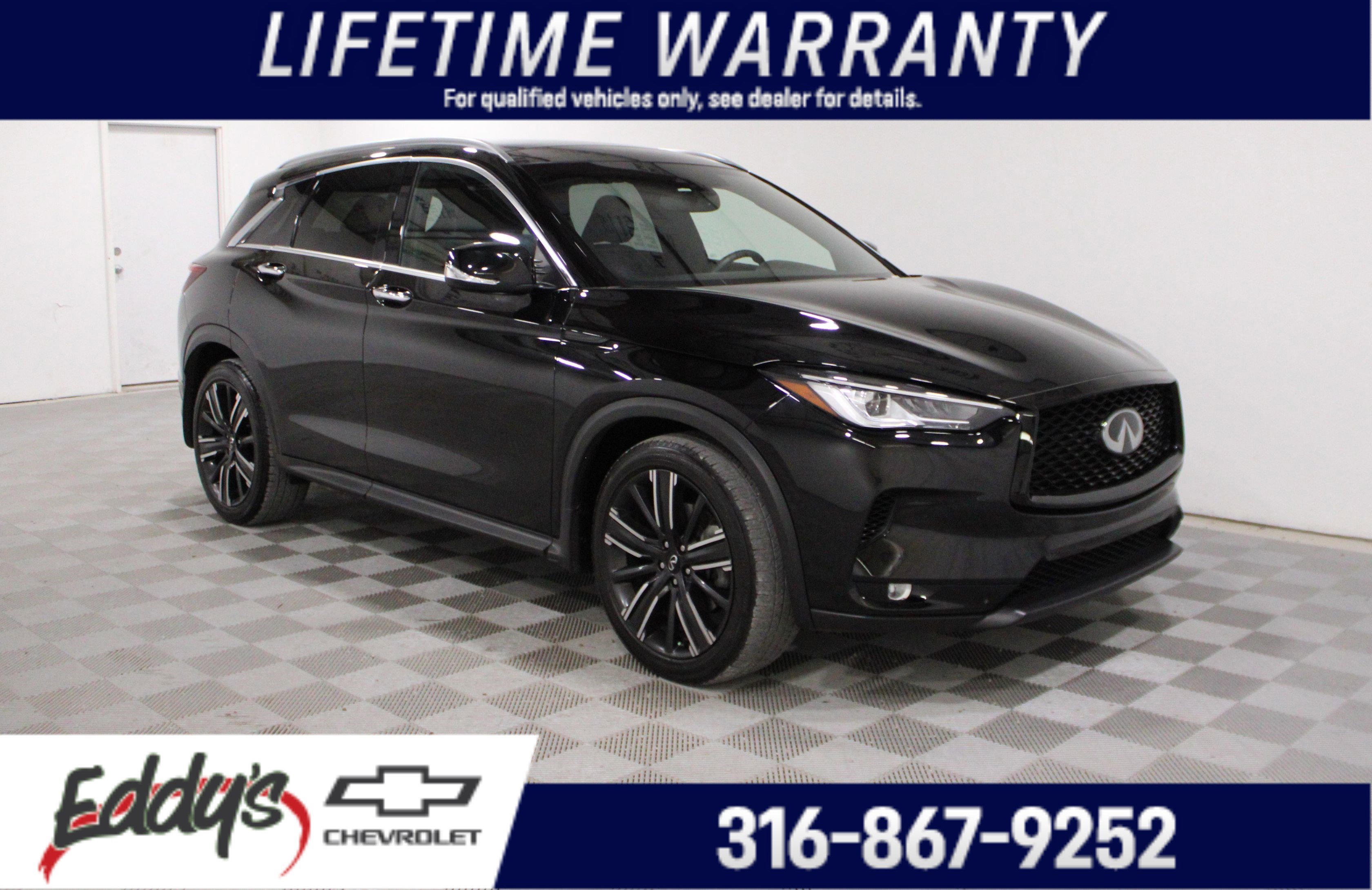 Used 2022 INFINITI QX50 Luxe w/ Appearance Package