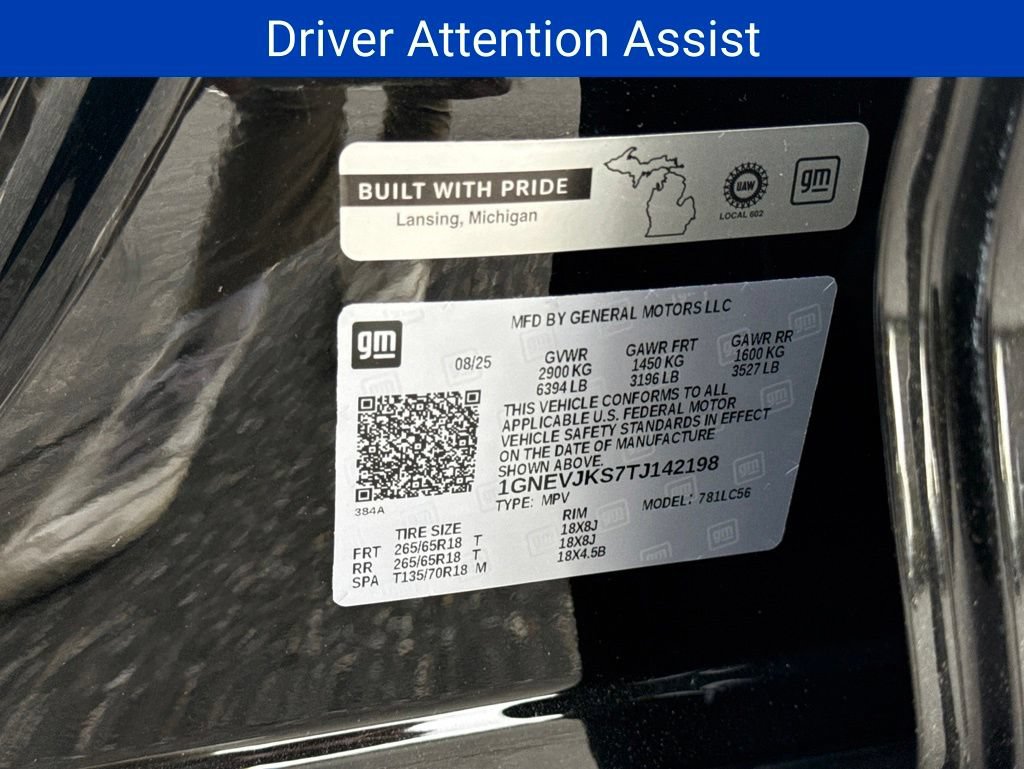New 2026 Chevrolet Traverse Z71 w/ Enhanced Driving Package AWD/4WD image 23