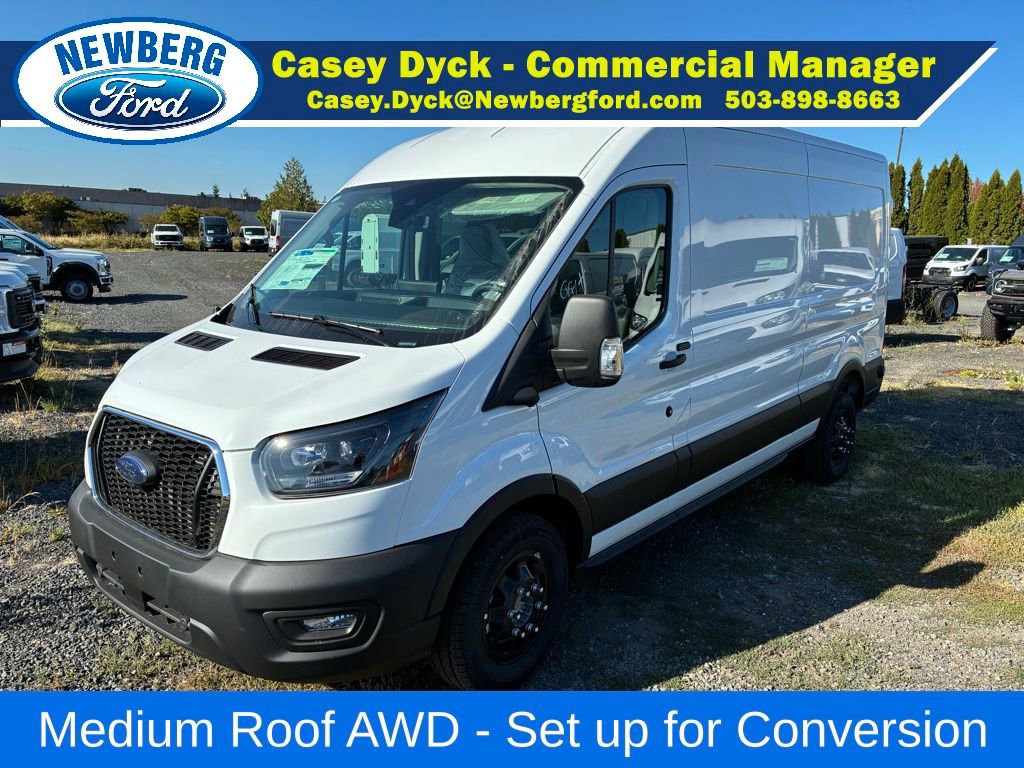 New 2025 Ford Transit 350 148 Medium Roof AWD w/ Upfitter Package image 3