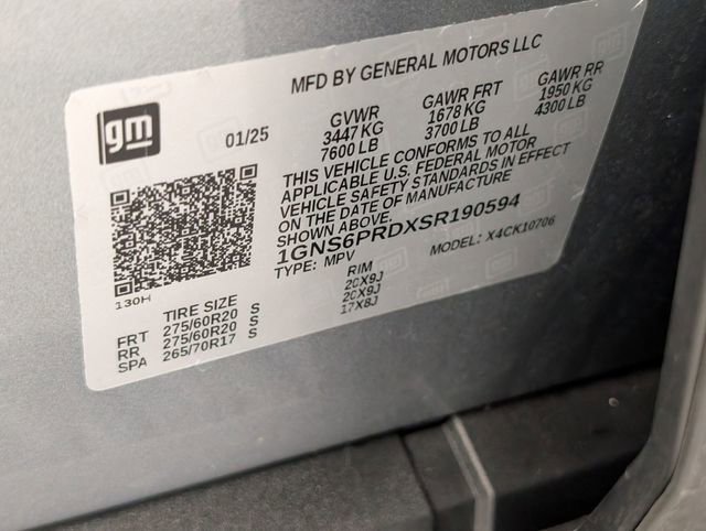 Certified 2025 Chevrolet Tahoe Z71 image 40