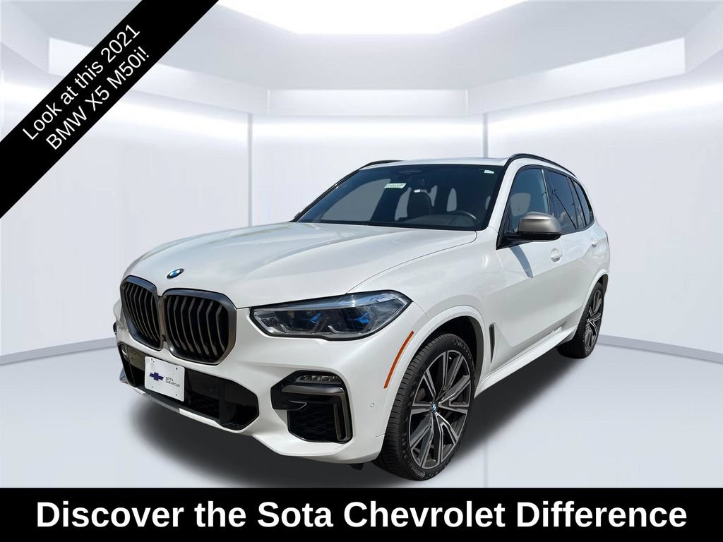 Used 2021 BMW X5 M50i AWD/4WD image 1
