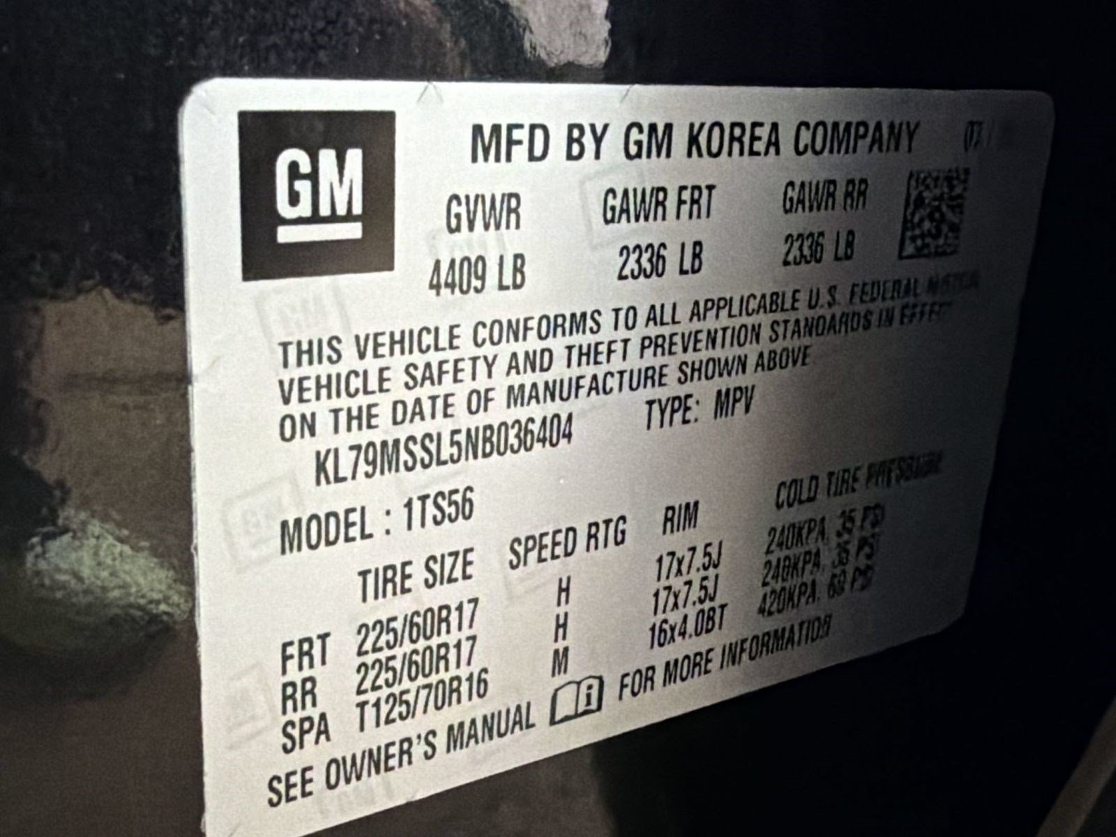 Certified 2022 Chevrolet TrailBlazer ACTIV AWD/4WD image 19