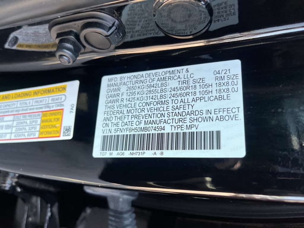 Used 2021 Honda Pilot EX-L image 31