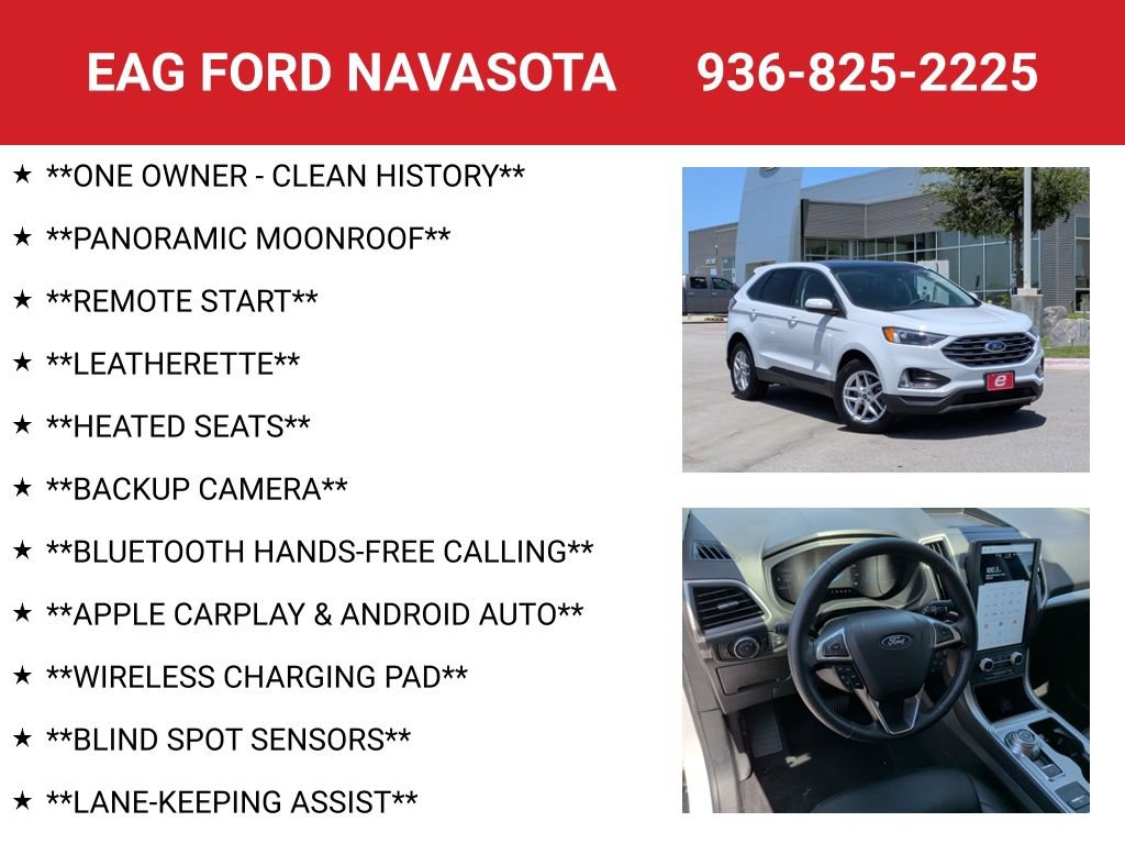 Used 2022 Ford Edge SEL w/ Convenience Package AWD/4WD image 4