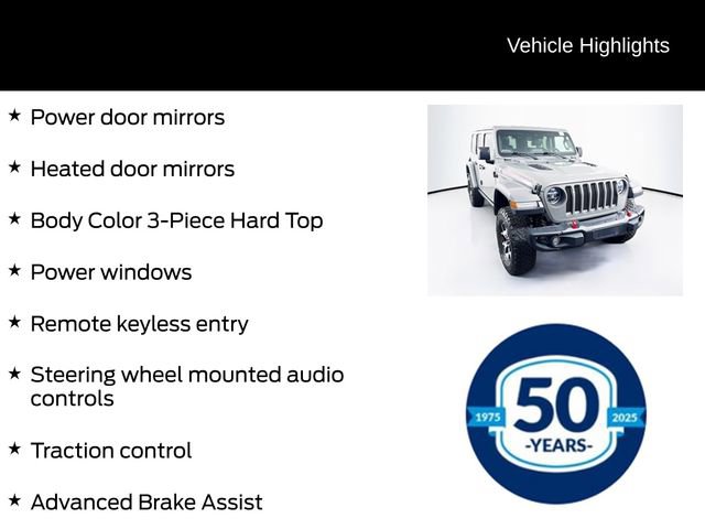 Used 2022 Jeep Wrangler Unlimited Rubicon w/ Steel Bumper Group image 26