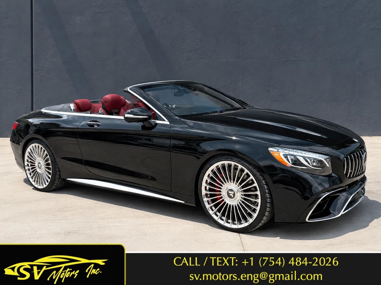 Used 2017 Mercedes-Benz S 63 AMG 4MATIC Cabriolet image 1