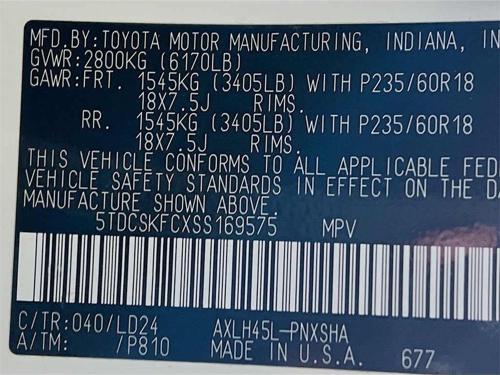 Certified 2025 Toyota Sienna XSE w/ XSE Premium Package image 34