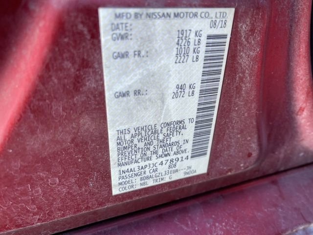 Used 2018 Nissan Altima 2.5 S w/ S Convenience Package image 31