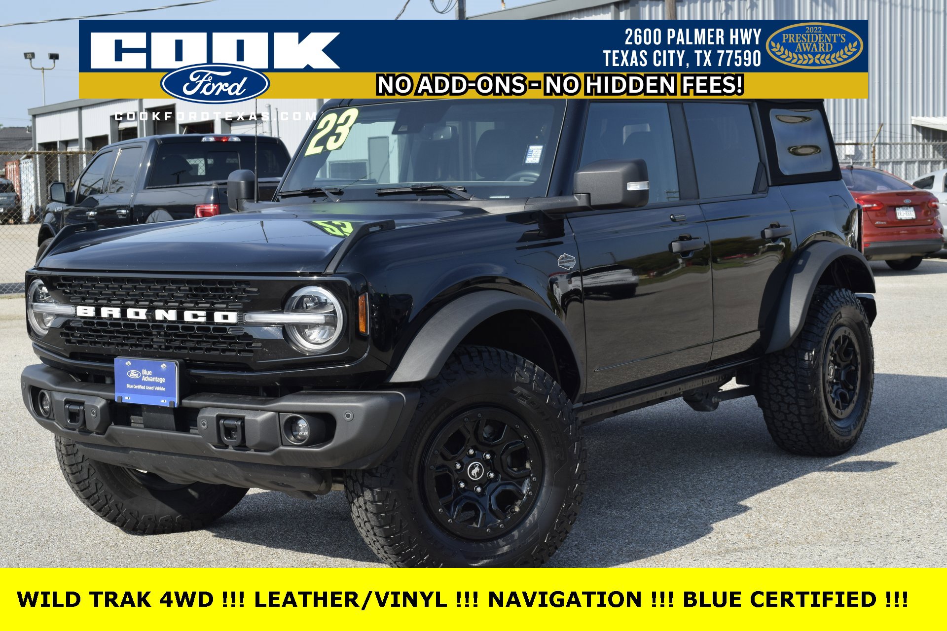 Certified 2023 Ford Bronco Wildtrak