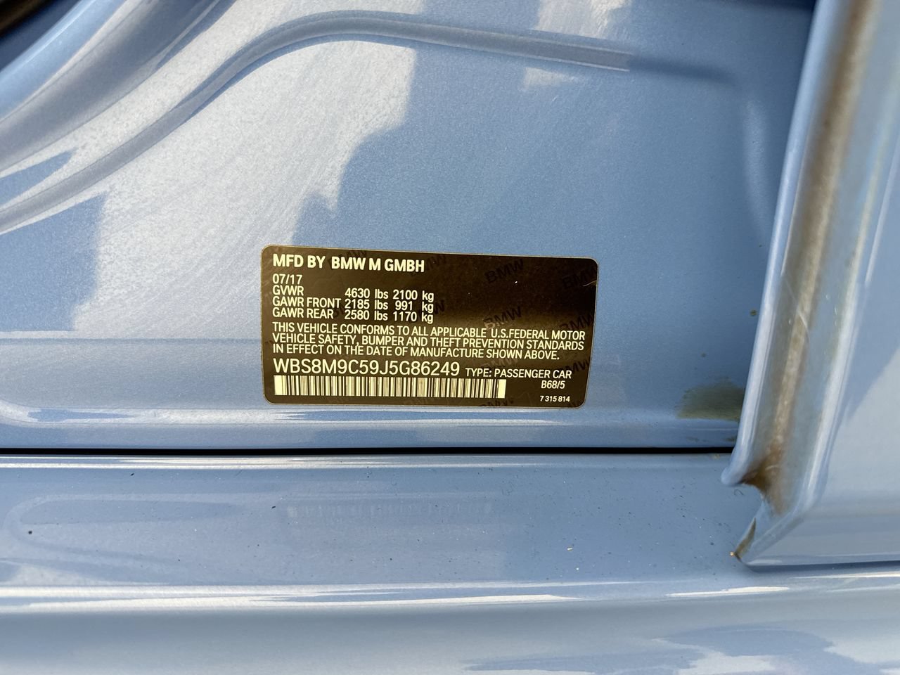 Used 2018 BMW M3 RWD image 35