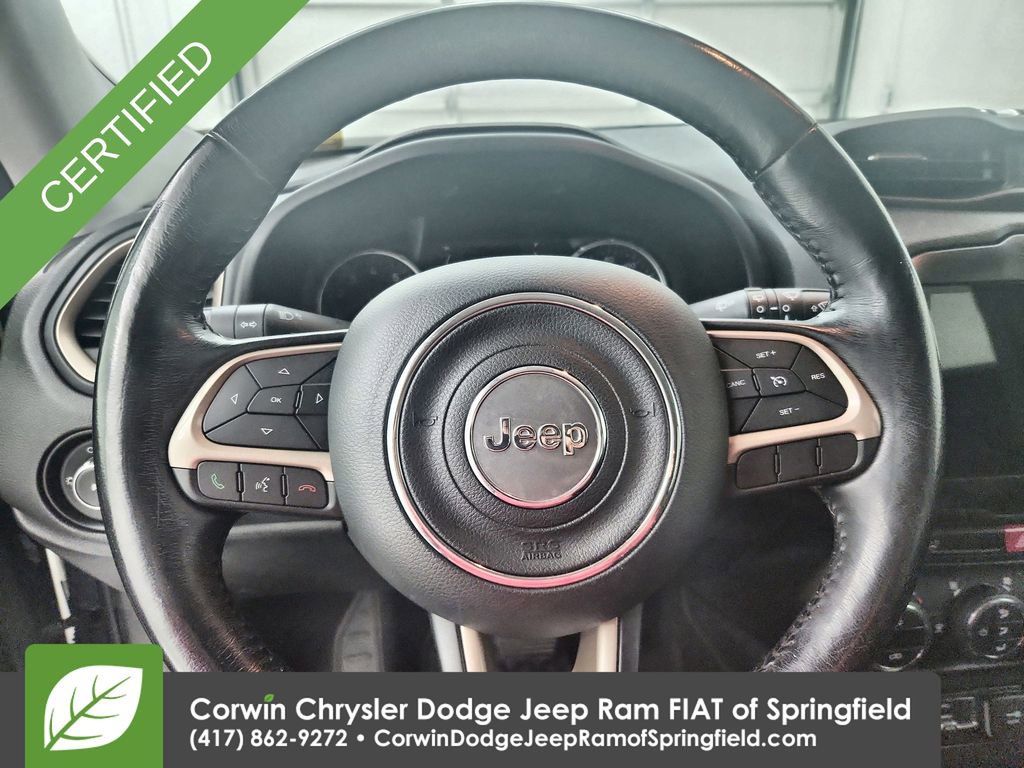 Certified 2017 Jeep Renegade Latitude w/ Safety & Security Group AWD/4WD image 21