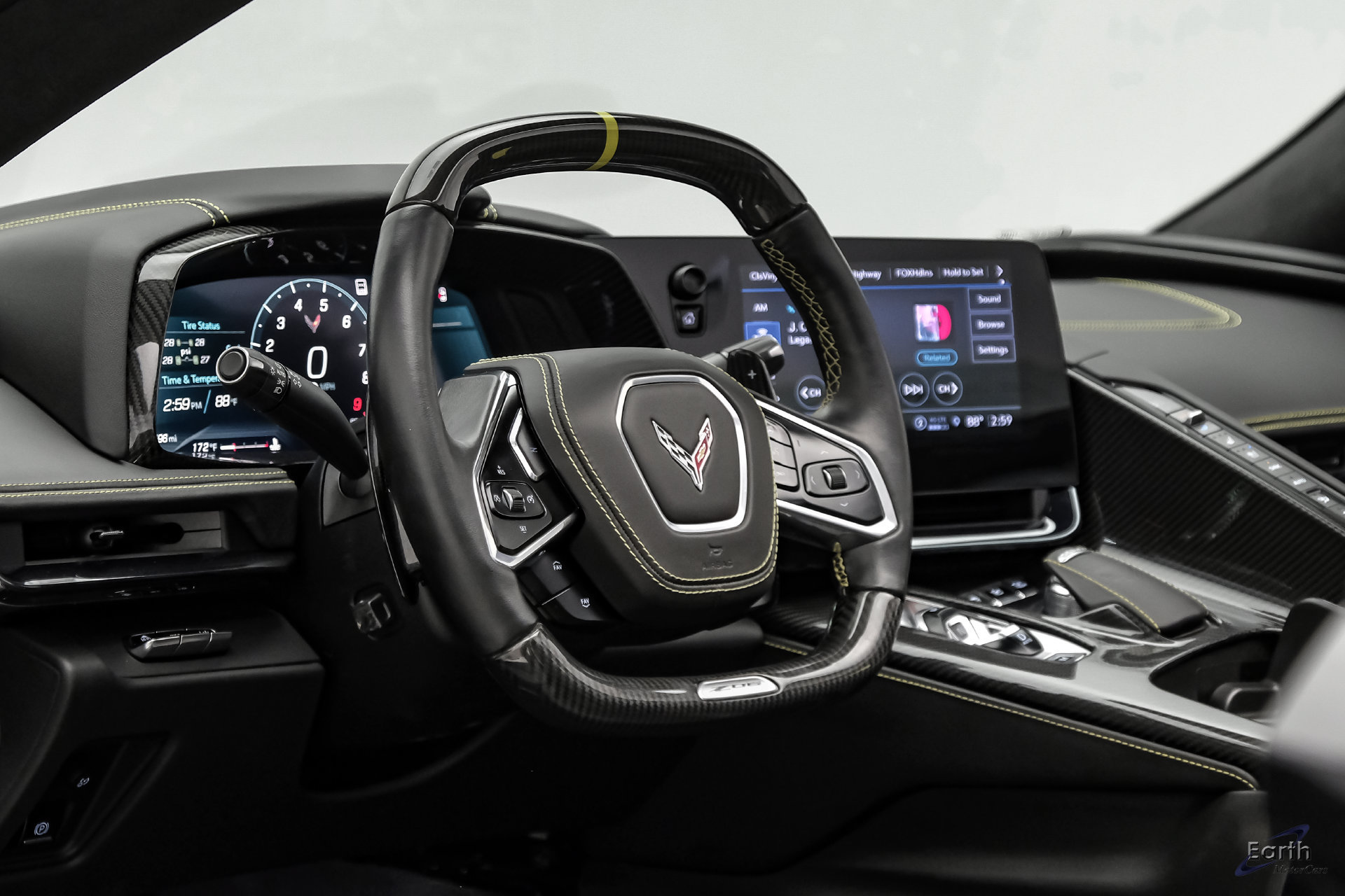 Used 2023 Chevrolet Corvette Z06 w/ Stealth Interior Trim Package RWD image 54