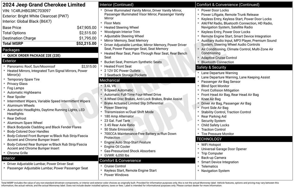Used 2024 Jeep Grand Cherokee Limited image 10