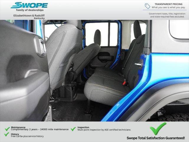 Certified 2025 Jeep Wrangler Unlimited Sport AWD/4WD image 11