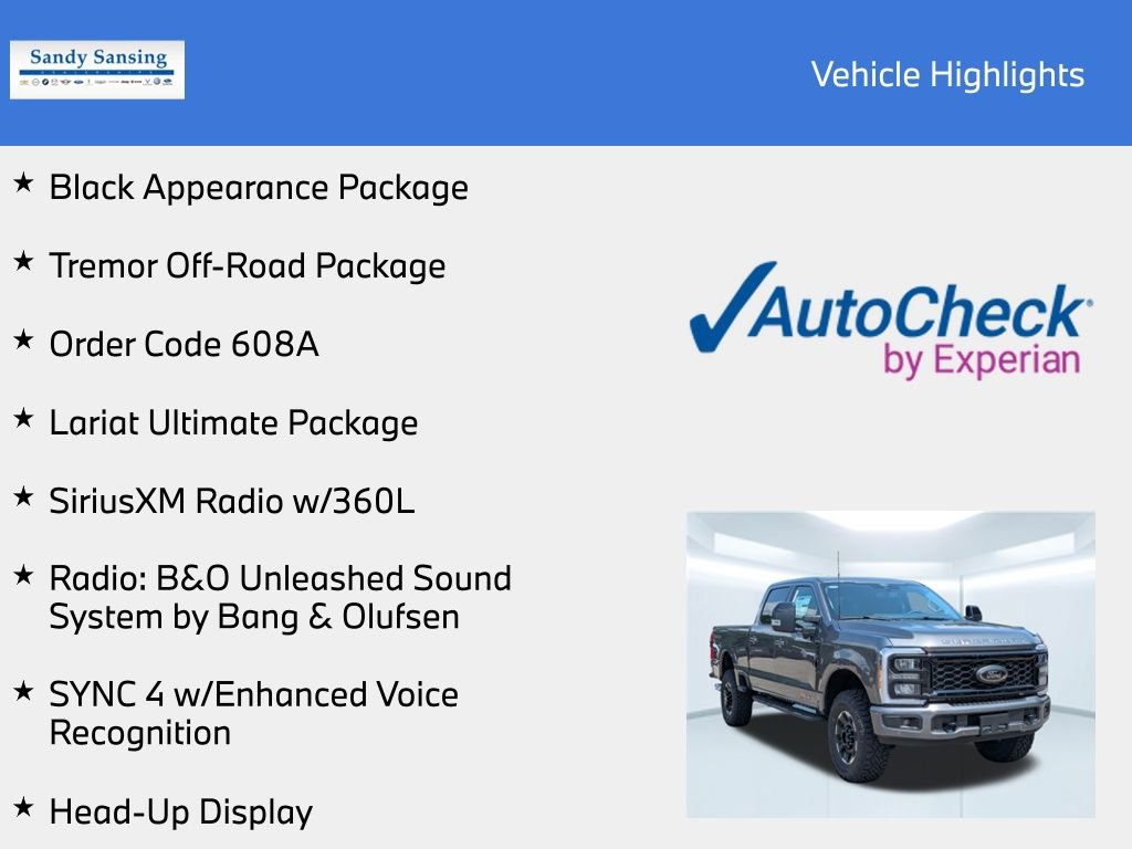 New 2025 Ford F250 Lariat w/ Lariat Ultimate Package image 9