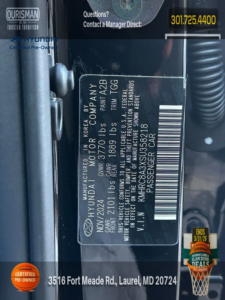 Certified 2025 Hyundai Venue SEL image 29