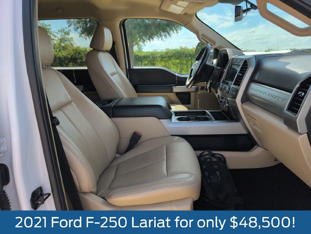 Used 2021 Ford F250 Lariat w/ Lariat Value Package AWD/4WD image 14