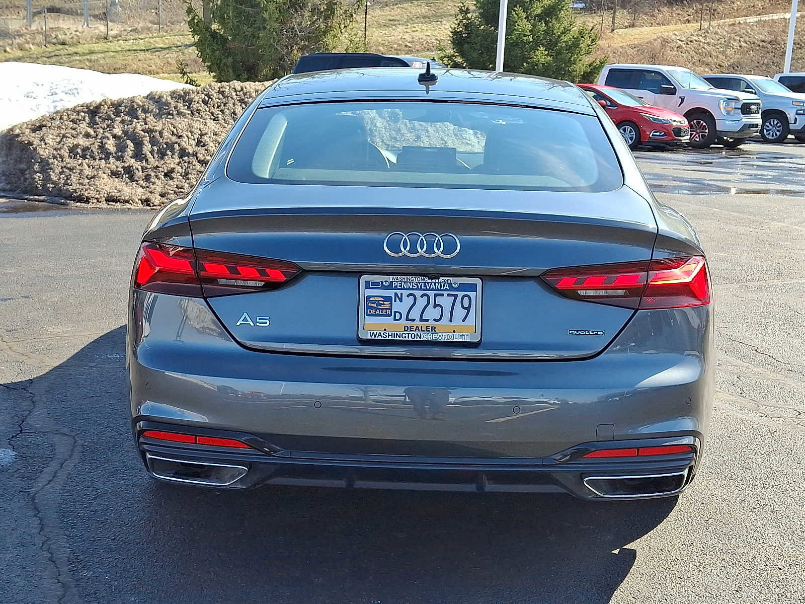 Used 2021 Audi A5 2.0T Prestige w/ Black Optic Package image 4