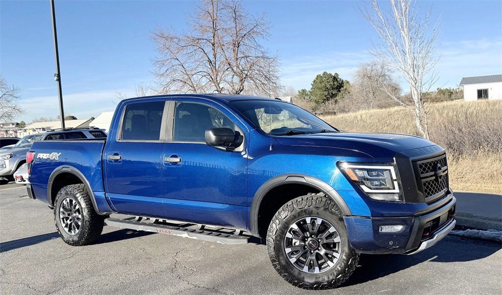 Used 2021 Nissan Titan PRO-4X w/ Pro-4x Utility Package image 2