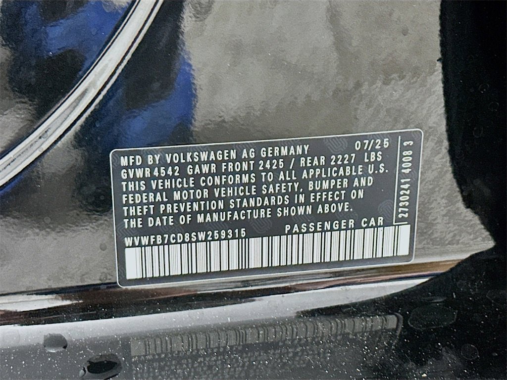 New 2025 Volkswagen Golf R Black Edition image 27