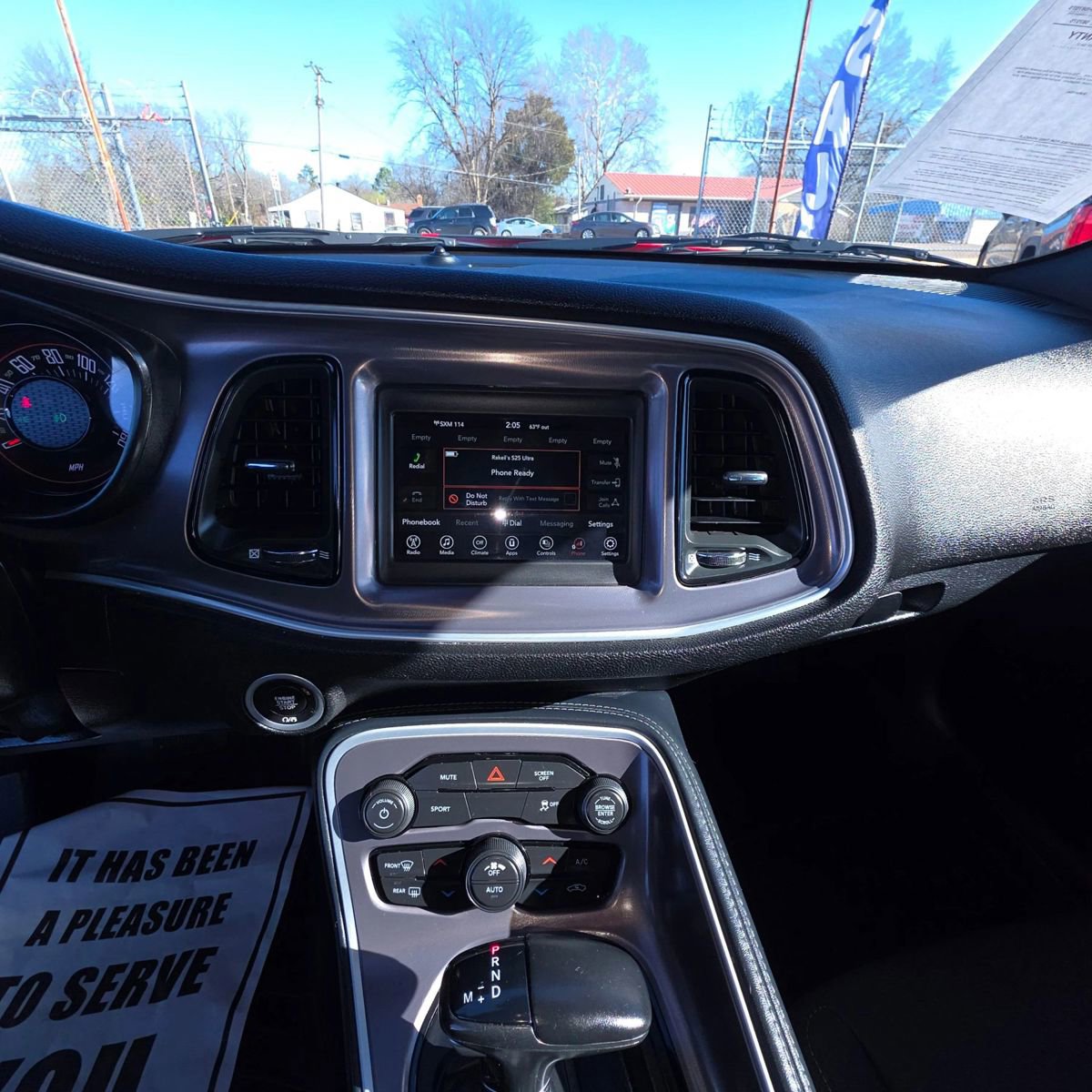 Used 2021 Dodge Challenger SXT w/ Blacktop Package RWD image 15