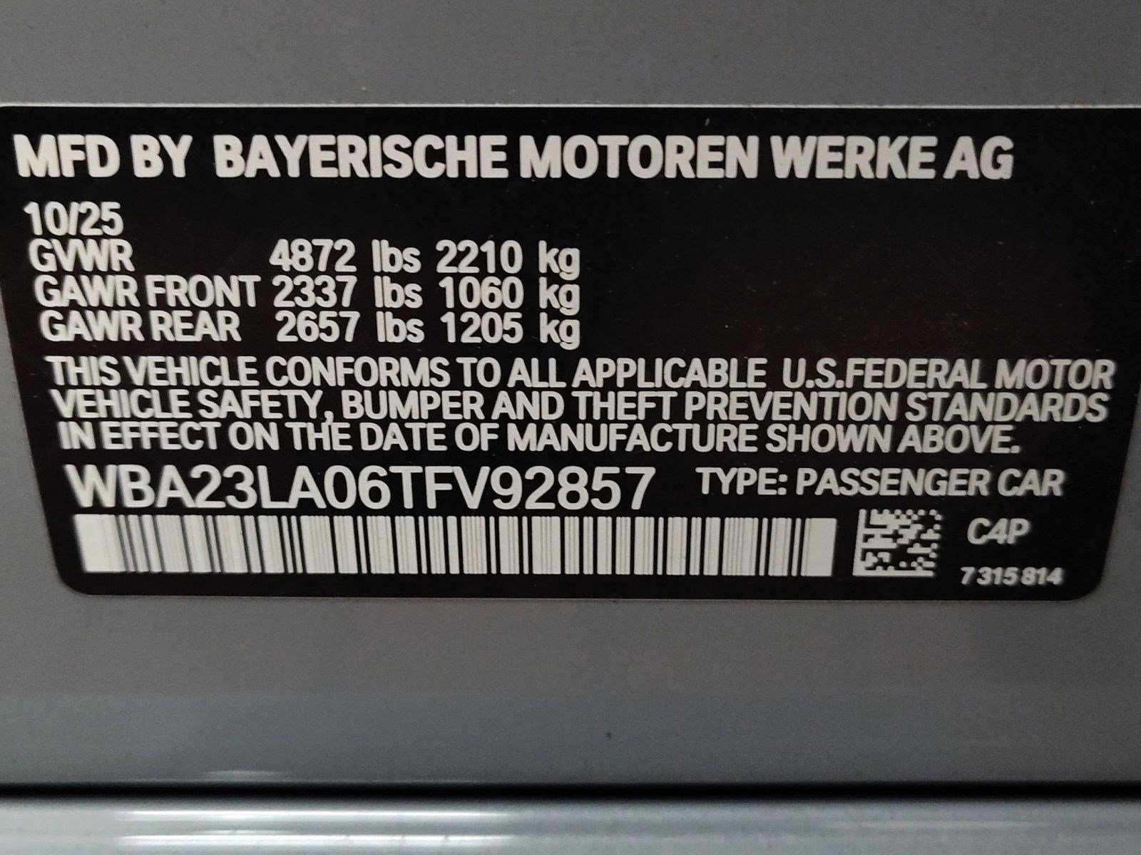 New 2026 BMW 330i xDrive Sedan w/ M Sport Package image 18