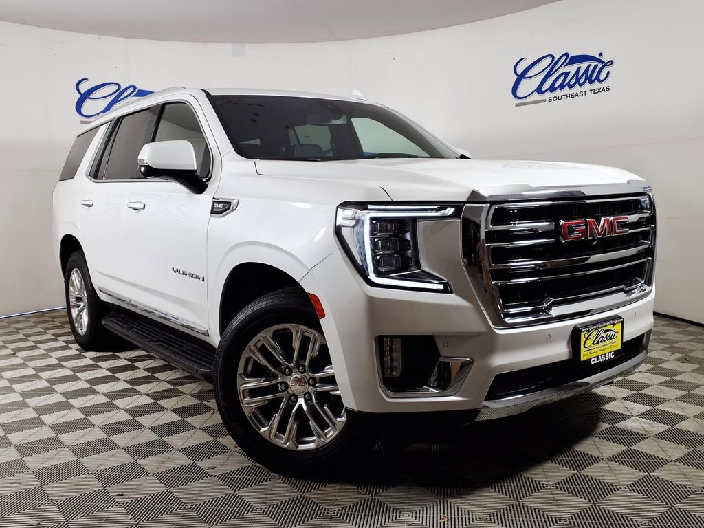 Used 2021 GMC Yukon SLT w/ SLT Luxury Plus Package RWD image 1