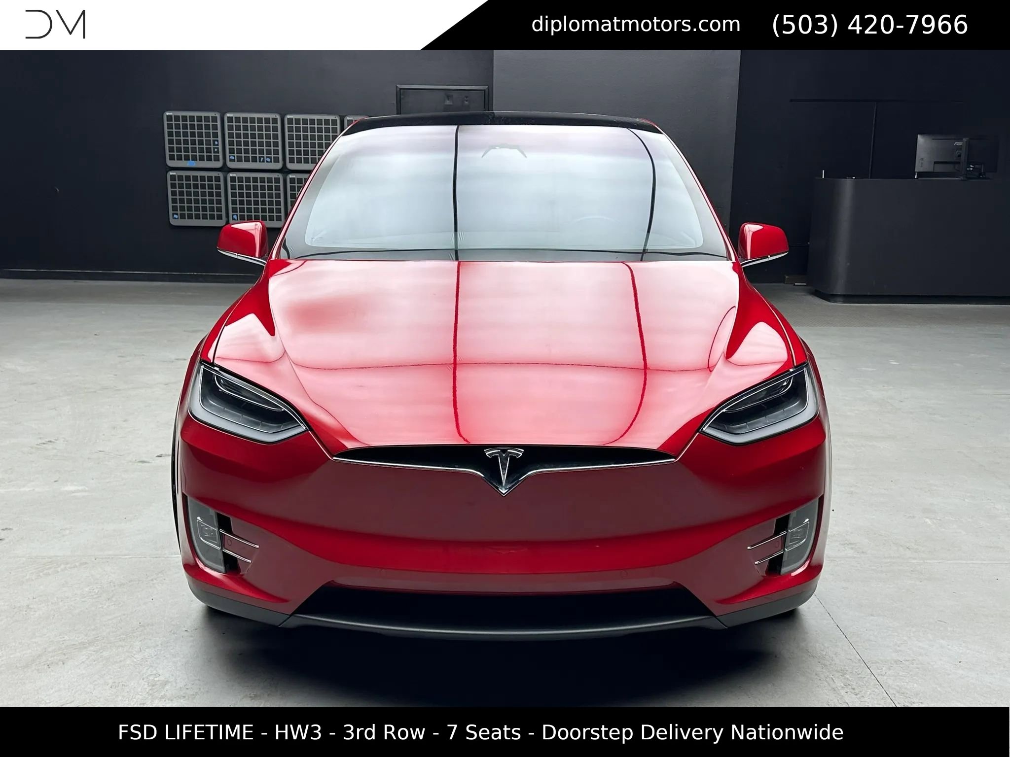 Used 2018 Tesla Model X 75D AWD/4WD image 11