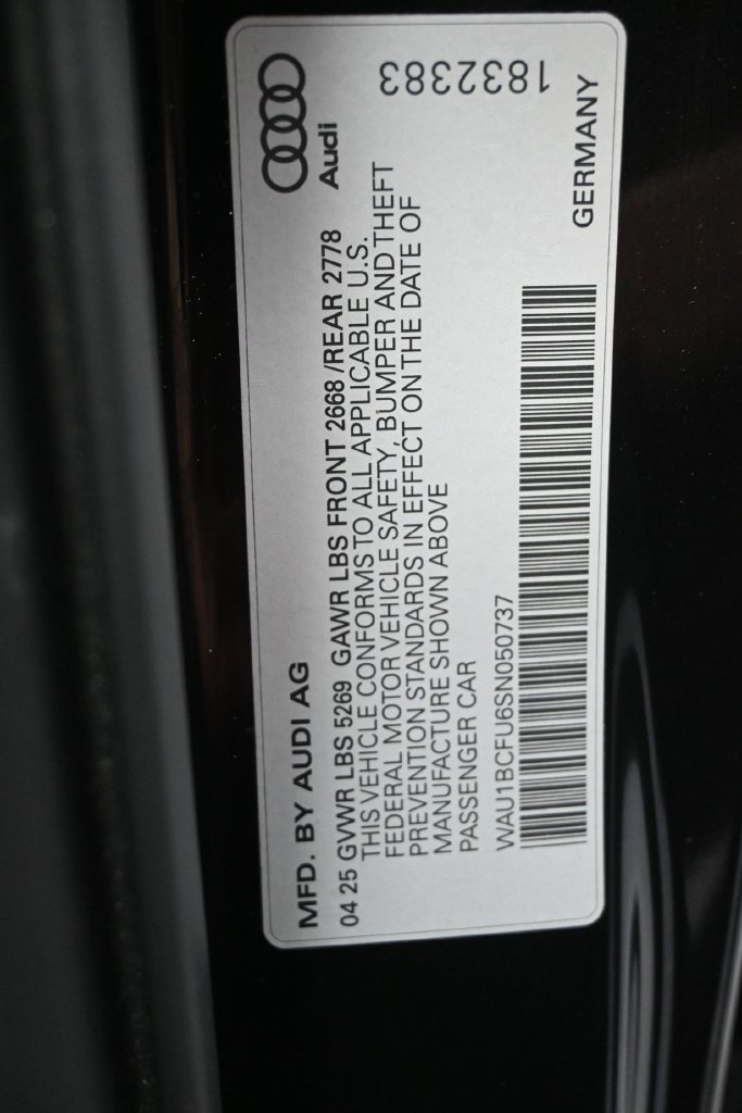 Used 2025 Audi A5 2.0T Premium w/ Convenience Package AWD/4WD image 9