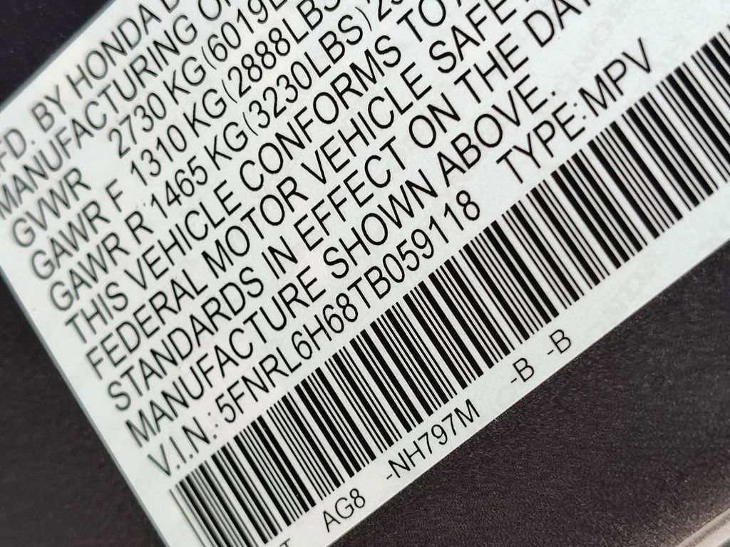 New 2026 Honda Odyssey EX-L image 16