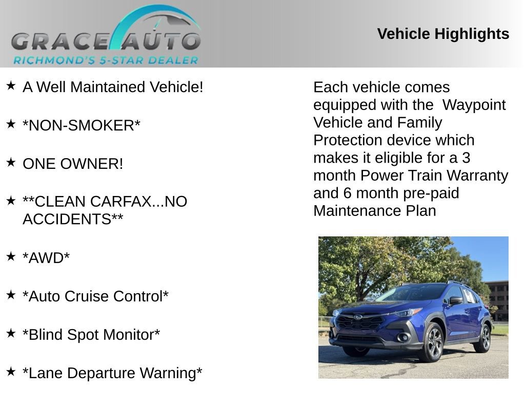 Used 2024 Subaru Crosstrek 2.0i Premium image 2