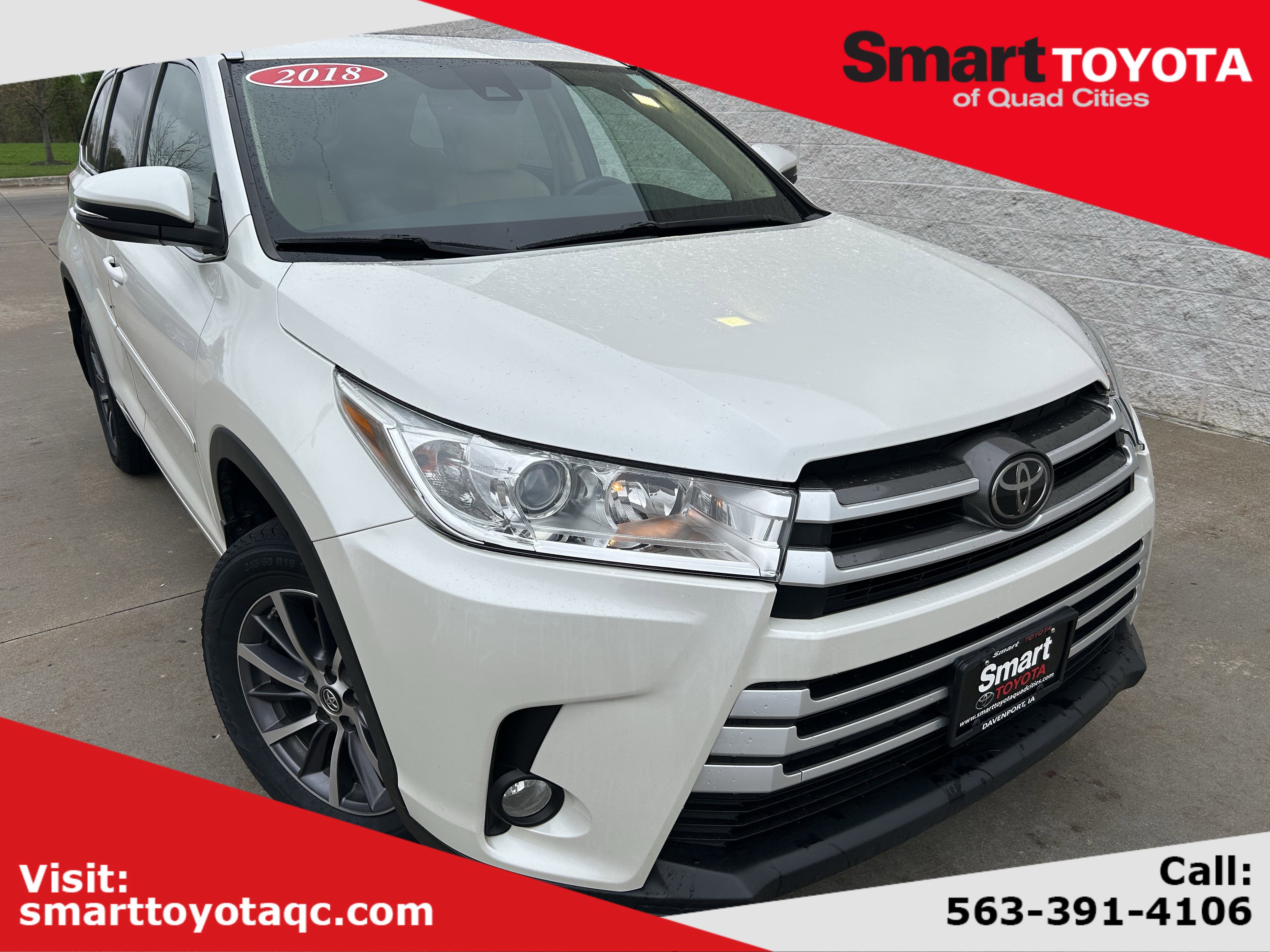 Certified 2018 Toyota Highlander XLE w/ Protection Package #3 AWD/4WD image 1