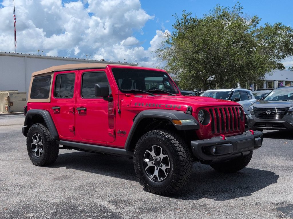 Used 2021 Jeep Wrangler Unlimited Rubicon w/ Steel Bumper Group AWD/4WD image 2