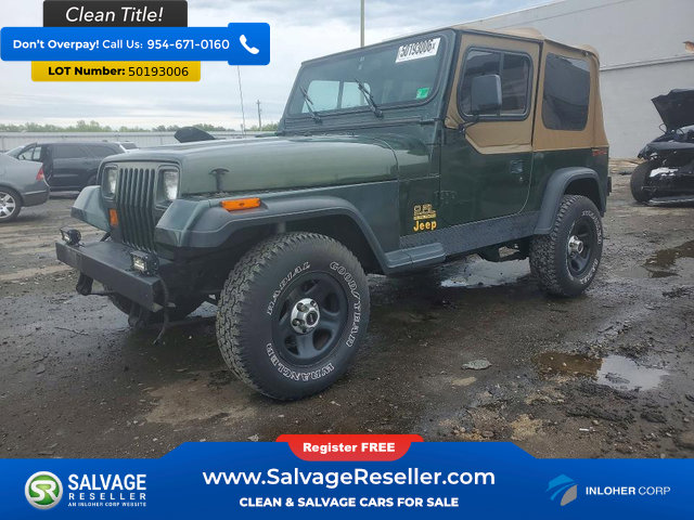 Used 1995 Jeep Wrangler Rio Grande AWD/4WD image 1