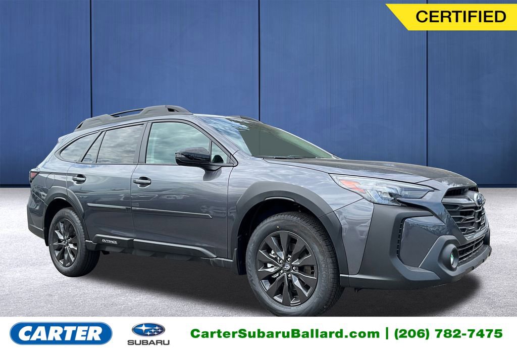 Certified 2025 Subaru Outback Onyx Edition AWD/4WD image 1