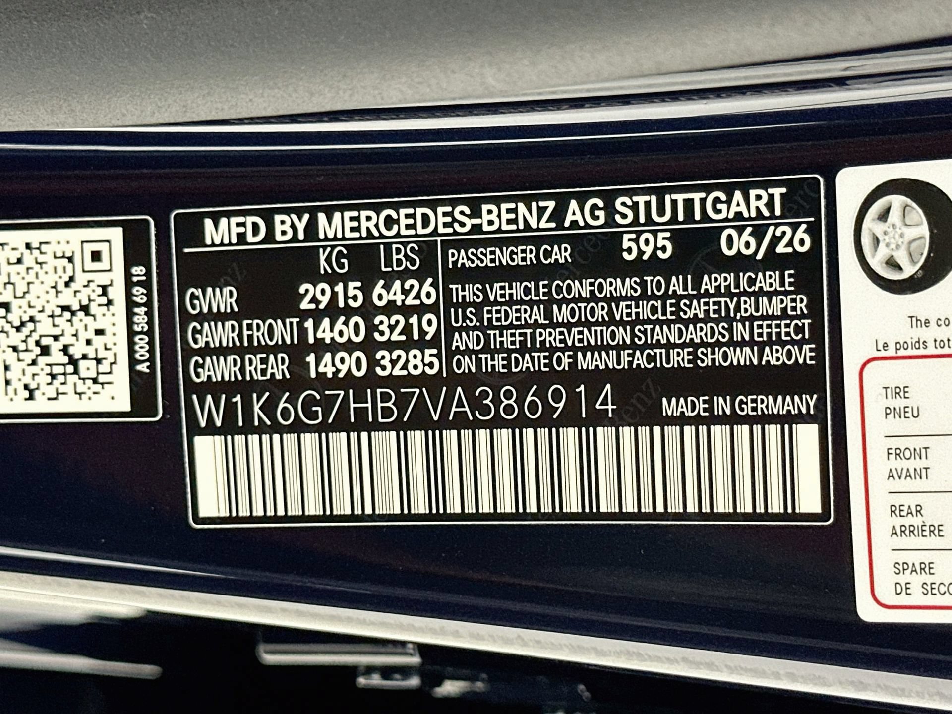 New 2027 Mercedes-Benz S 580 4MATIC Sedan image 35