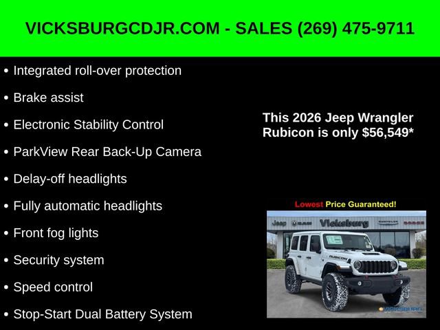 New 2026 Jeep Wrangler Unlimited Rubicon image 27