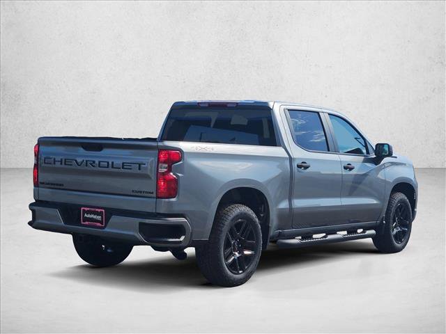 New 2026 Chevrolet Silverado 1500 Custom w/ Turbomax Blackout Package AWD/4WD image 2