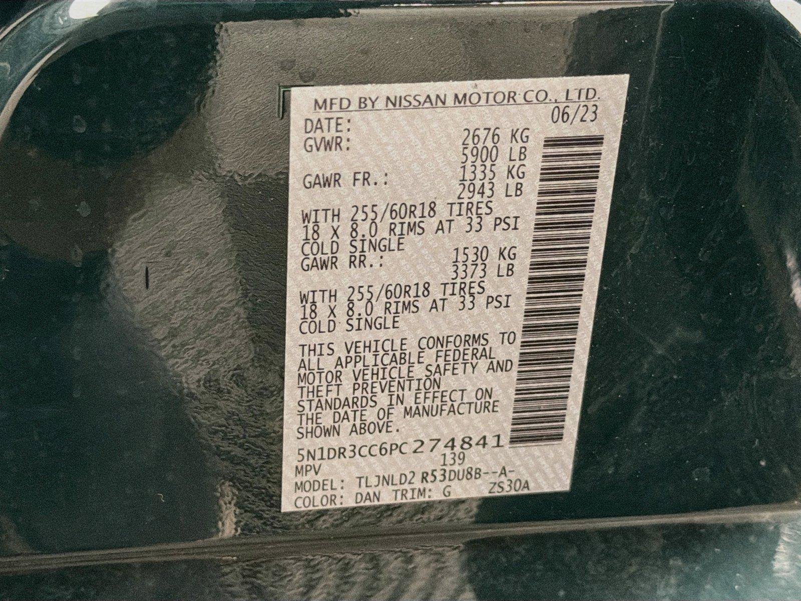 Used 2023 Nissan Pathfinder SL AWD/4WD image 40