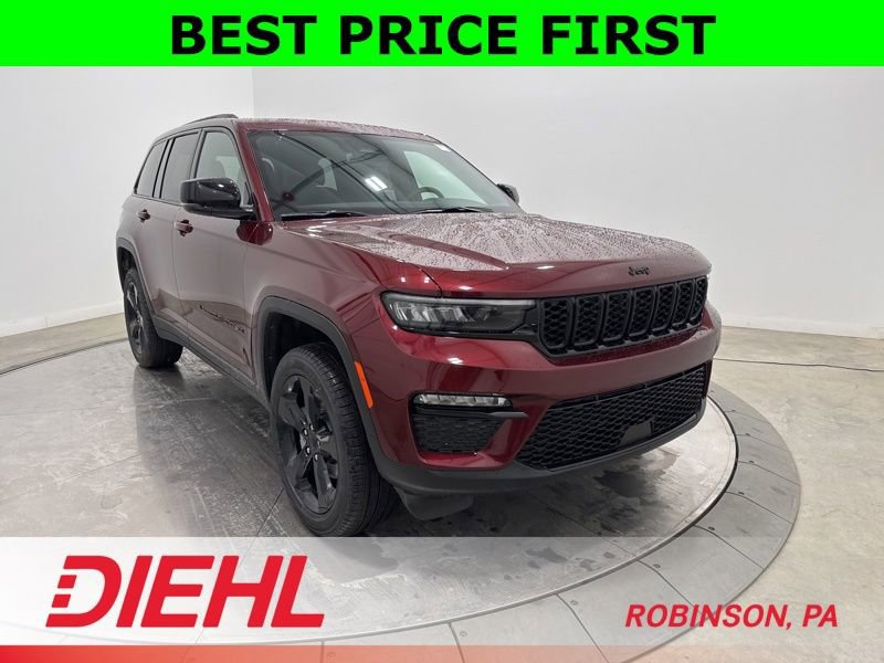 New 2025 Jeep Grand Cherokee Limited w/ Black Appearance Package AWD/4WD video 1