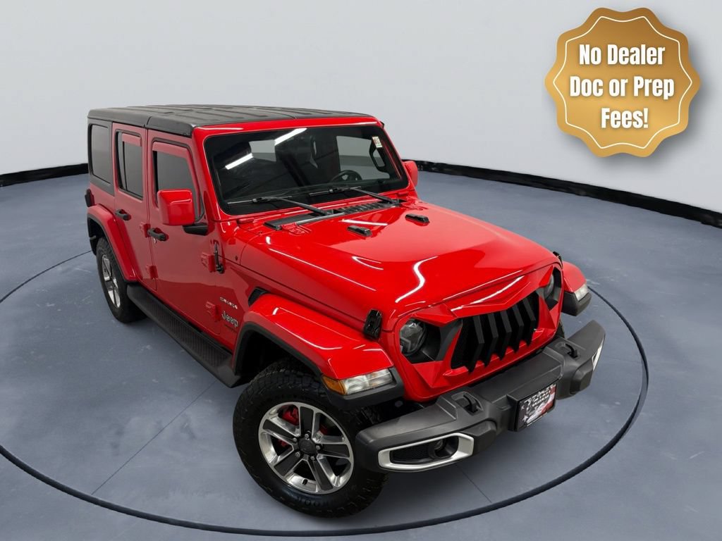 Used 2019 Jeep Wrangler Unlimited Sahara w/ Safety Group AWD/4WD image 2