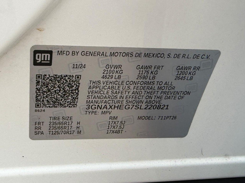 Used 2025 Chevrolet Equinox LT FWD image 23
