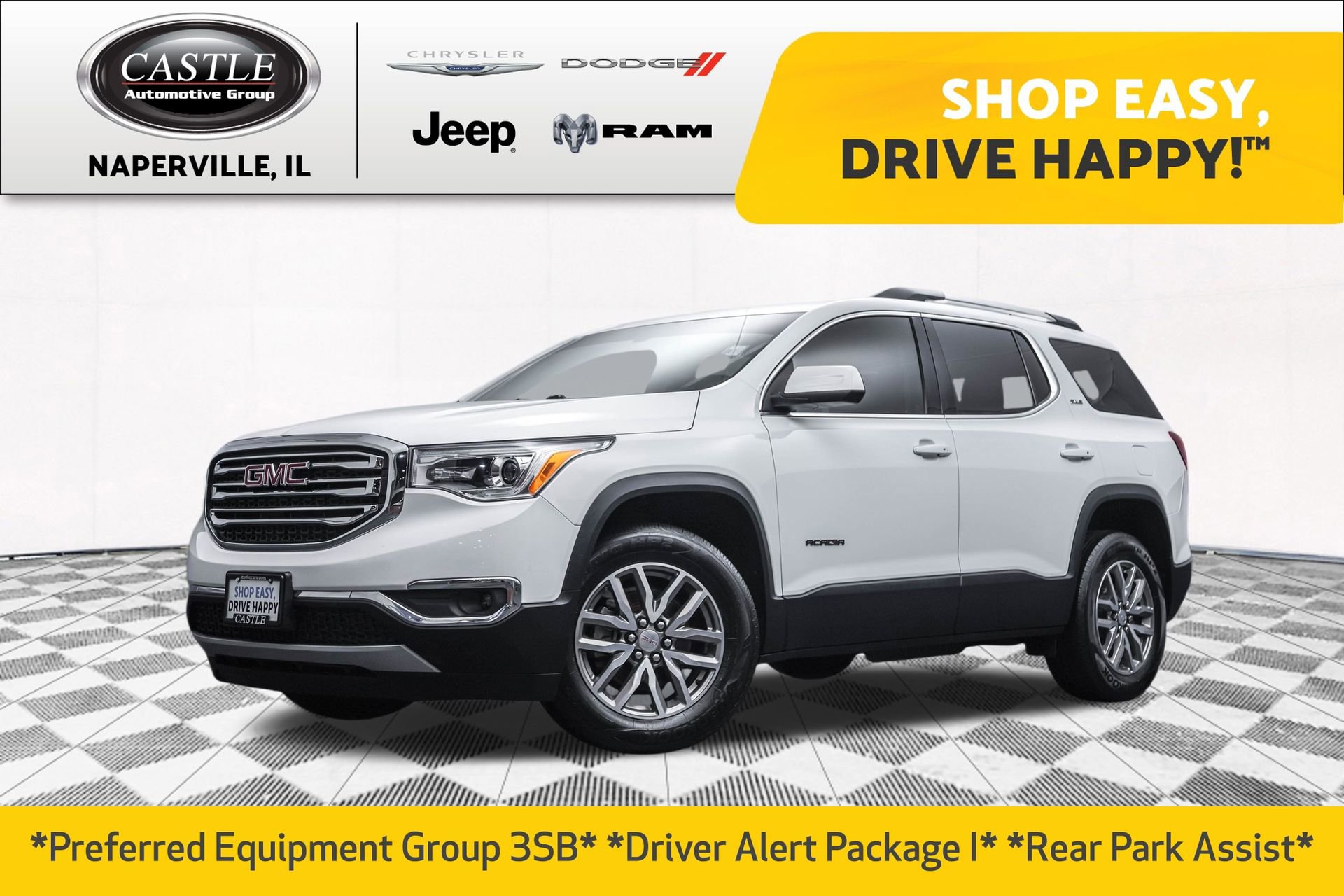 Used 2019 GMC Acadia SLE w/ Driver Alert Package I