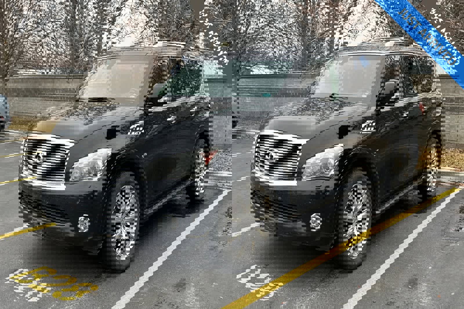 Used 2014 INFINITI QX80 4WD w/ Deluxe Touring Package