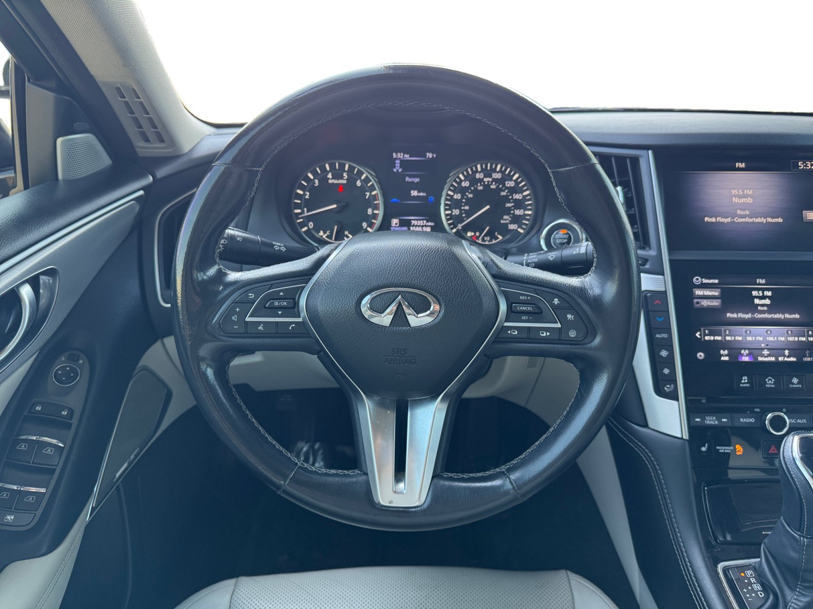 Used 2021 INFINITI Q50 Luxe w/ Seat & Sound Package RWD image 12