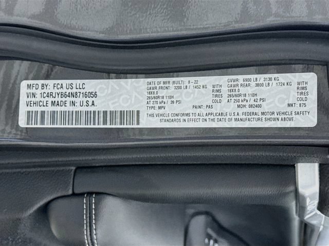 Used 2022 Jeep Grand Cherokee Limited 4xe AWD/4WD image 33