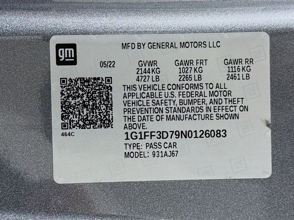 Used 2022 Chevrolet Camaro SS image 29