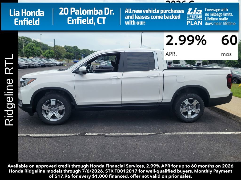New 2026 Honda Ridgeline RTL image 8