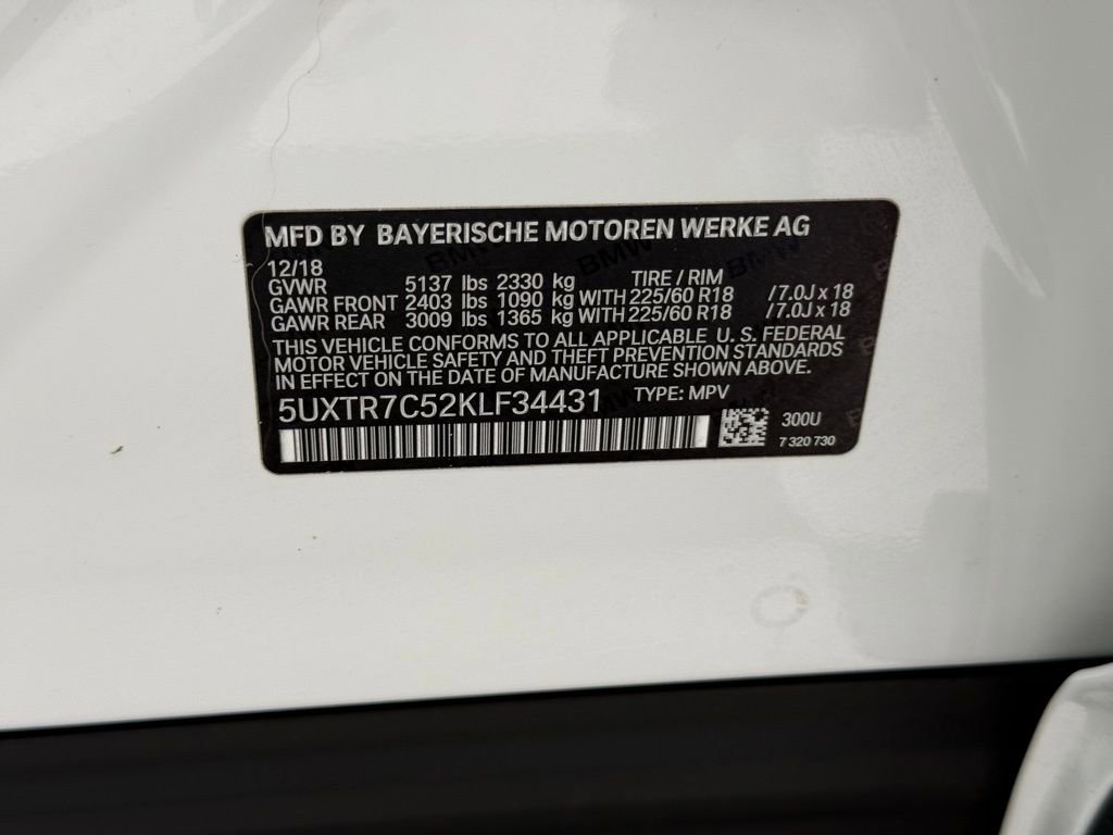 Used 2019 BMW X3 sDrive30i w/ Convenience Package image 46