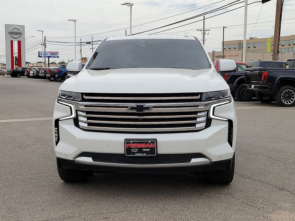 Used 2021 Chevrolet Tahoe High Country w/ Premium Package RWD image 3